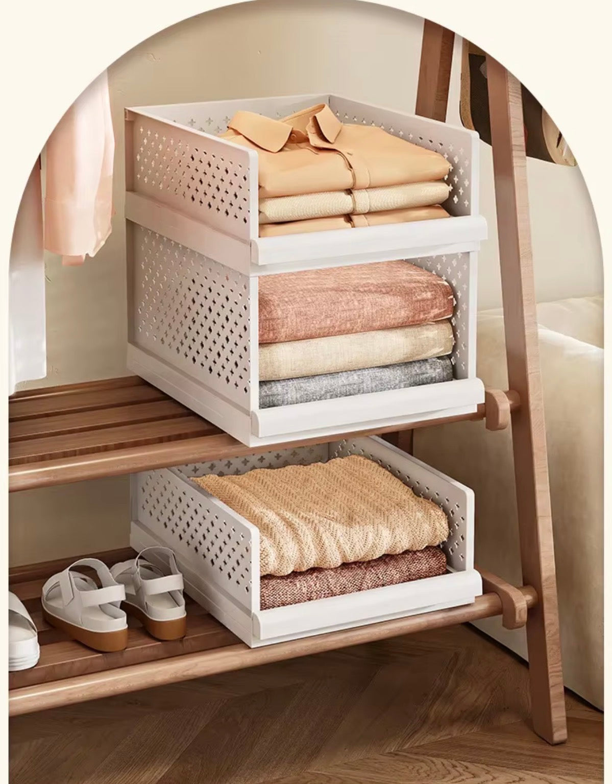 Mobiler Aufbewahrungsbox – modular & stapelbar